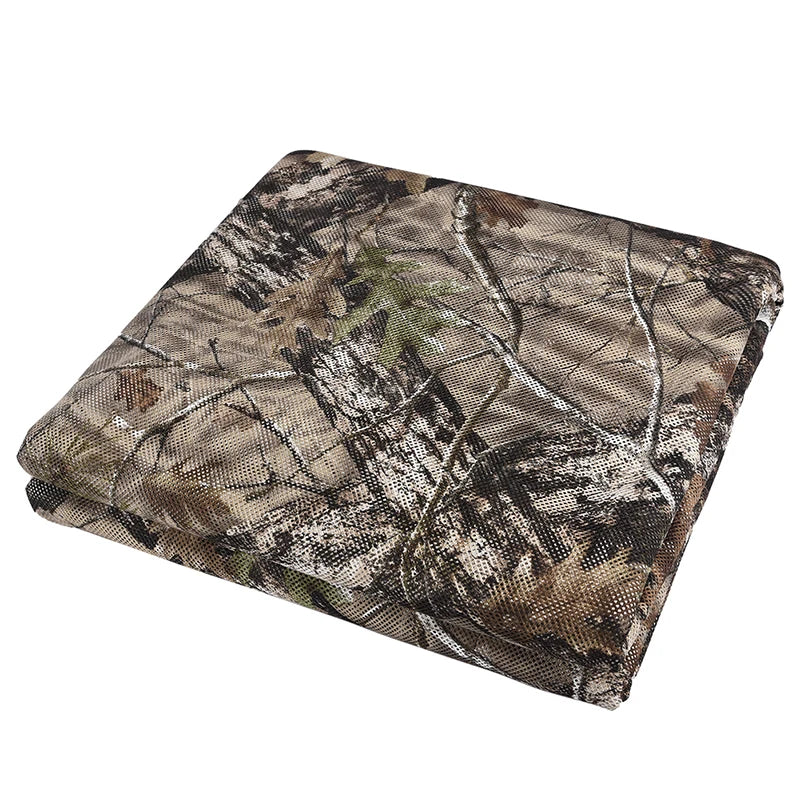 Camo Netting With See Through Fence