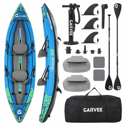 Inflatable 1/2-Person Fishing Kayak
