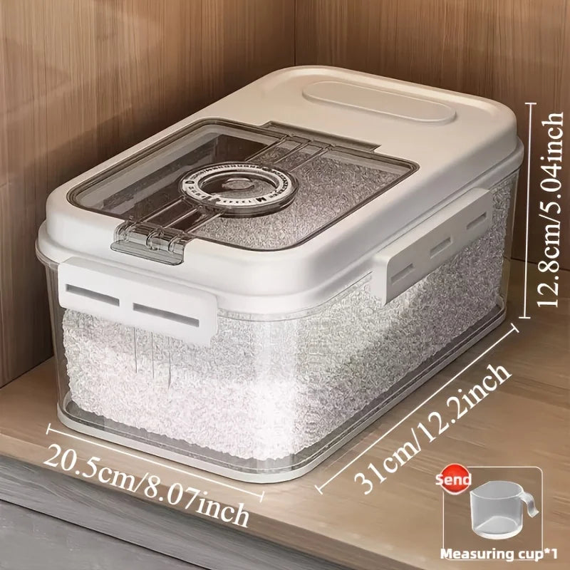 Time Recording Bread Keeper with Lid