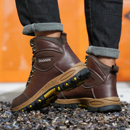 Waterproof Leather Indestructible Work Safety Boots