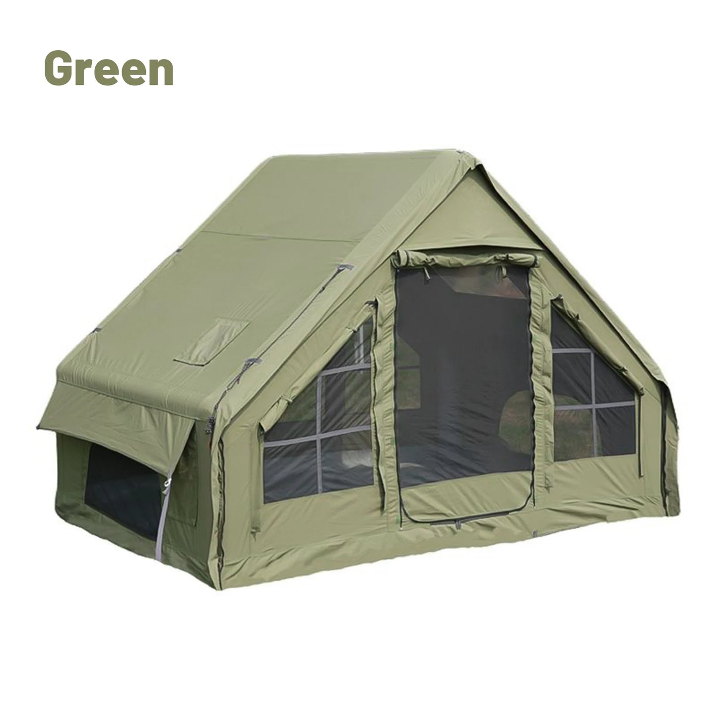 Inflatable Luxury Camping Tents With Stove Plug