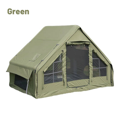 Inflatable Luxury Camping Tents With Stove Plug