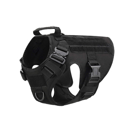 Tactical Dog Harness Collar For Medium Large Dogs
