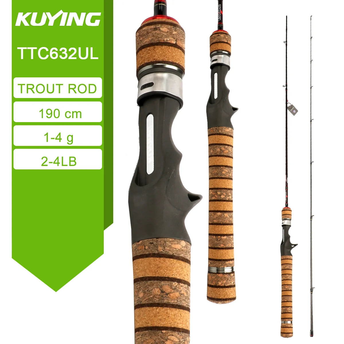 KUYING TETON Spinning Casting Rod