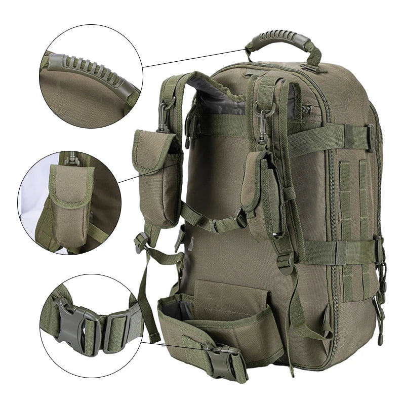 LQARMY 60L Travel Tactical backpack