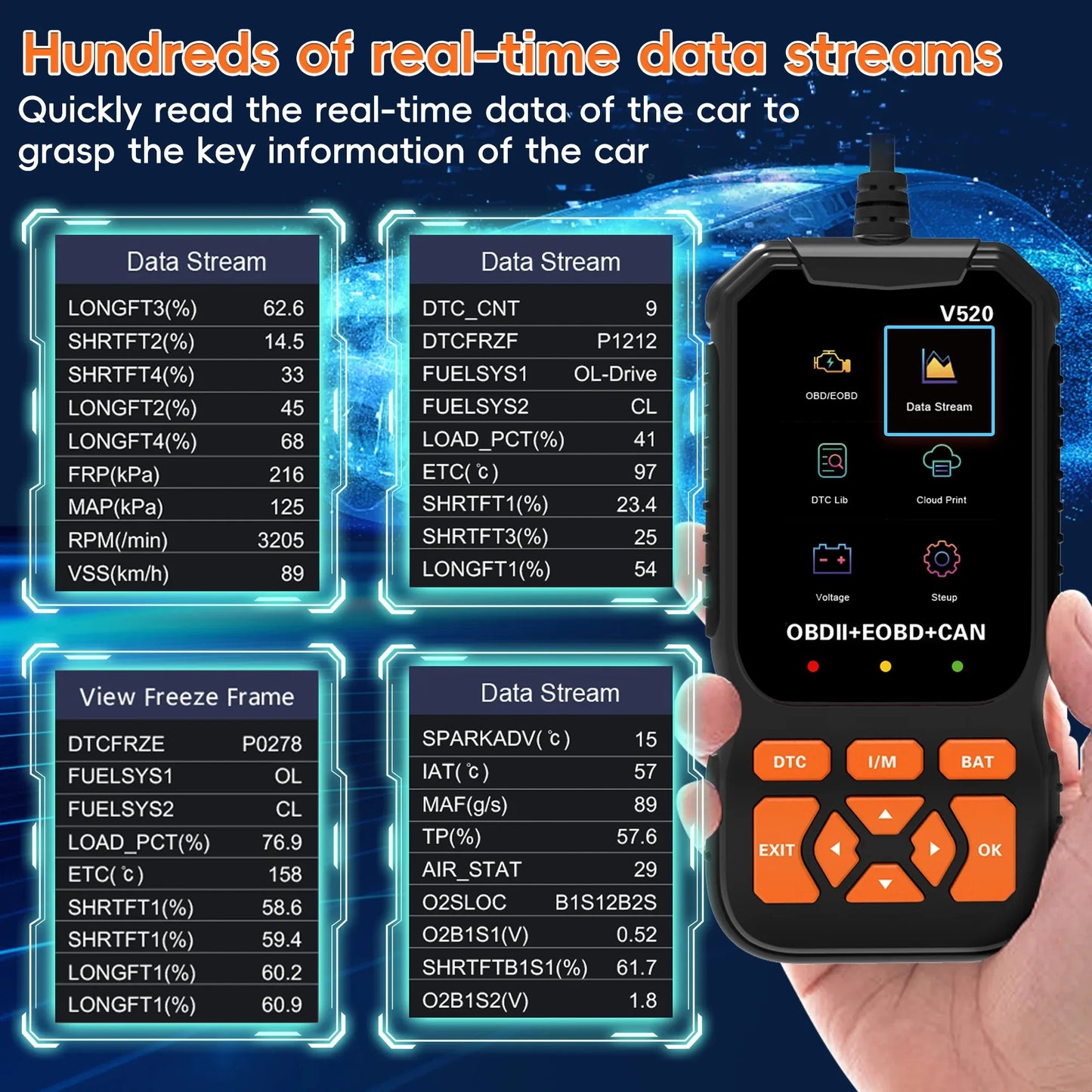 OBD2 Car Scanner Diagnostic Scanning Tool