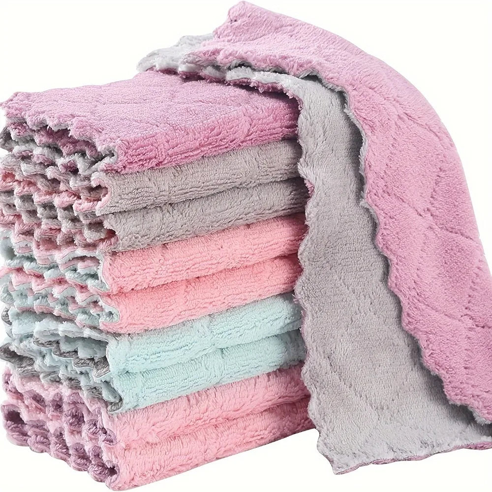 5-Pack Super Absorbent  Multi-Purpose Household Rags