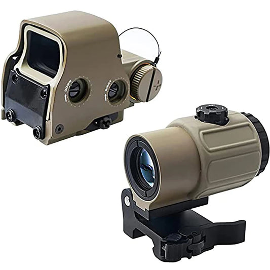 558+G43 Holographic Collimator Sight 558+G33/G45 Red Dot Optic Sight W/20mm Rail Mounts&Quick Detach Lever