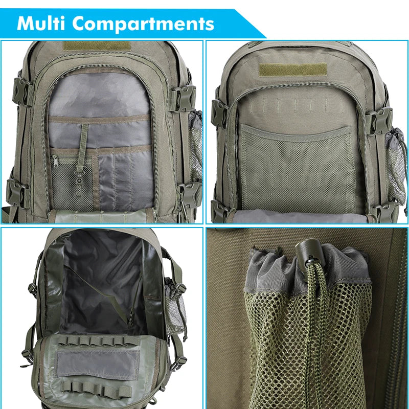 LQARMY 60L Travel Tactical backpack