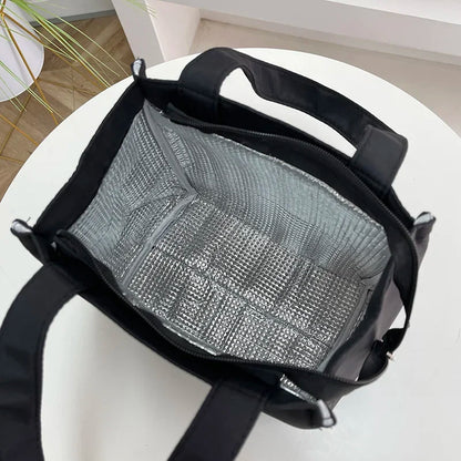 Large Capacity Lunch Bag with Aluminum Foil Insulation