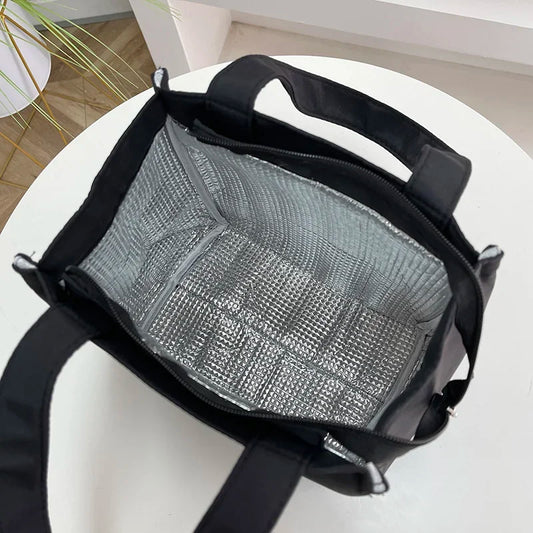 Large Capacity Lunch Bag with Aluminum Foil Insulation