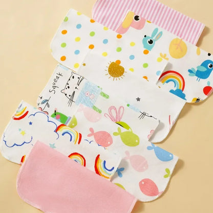 5/8 Pcs Cotton Newborn Baby Towels Set