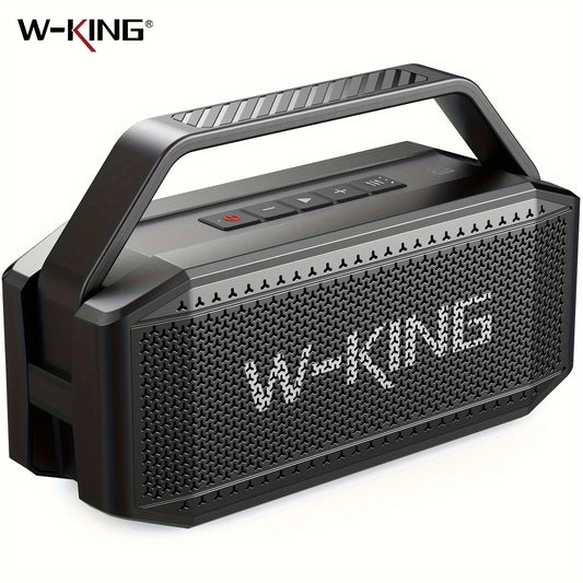 W-KING Portable Waterproof  Bluetooth Speakers Wireless with Subwoofer