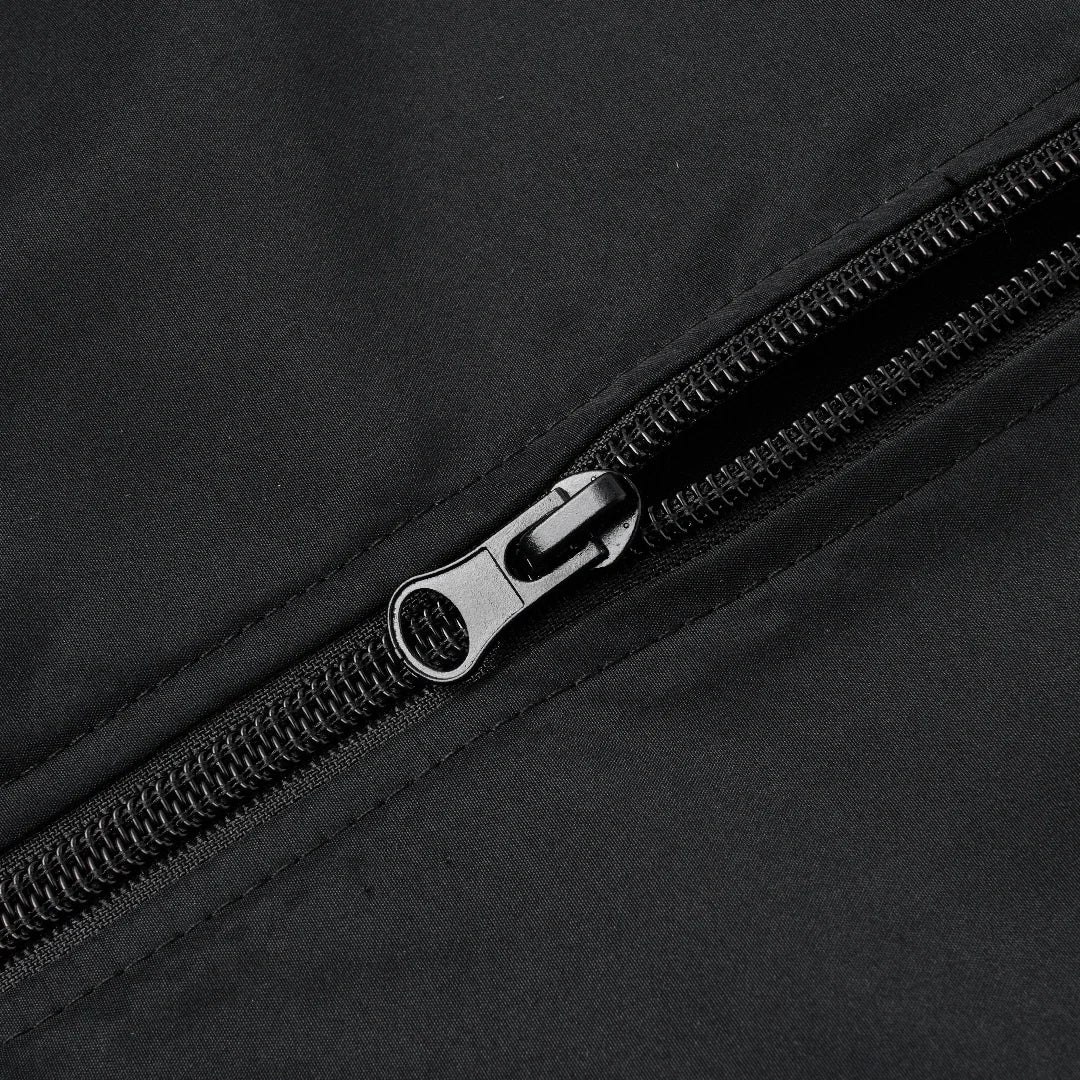 Baseball Collar Short Loose Solid Color Jacket