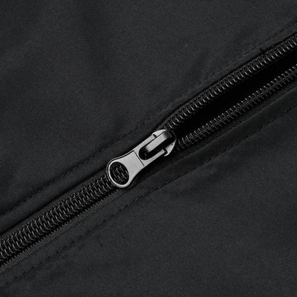 Baseball Collar Short Loose Solid Color Jacket