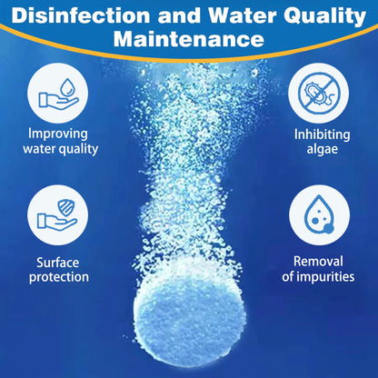 3 Inch Premium Stabilized Pool Chlorine Tablets 50 LB Bucket