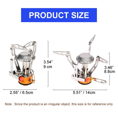 Widesea Camping Cookware Set, Tableware Equipment Supplies Burner Stove, Folding Knife, Fork, Portable Pot And Cup