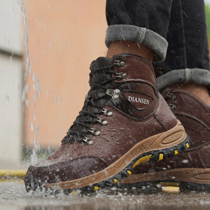 Waterproof Leather Indestructible Work Safety Boots