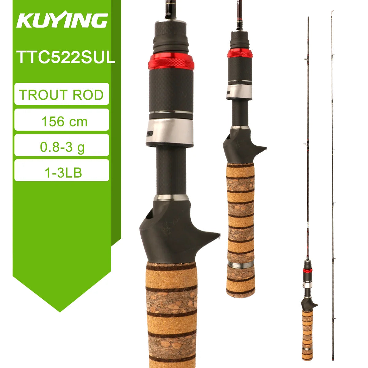 KUYING TETON Spinning Casting Rod