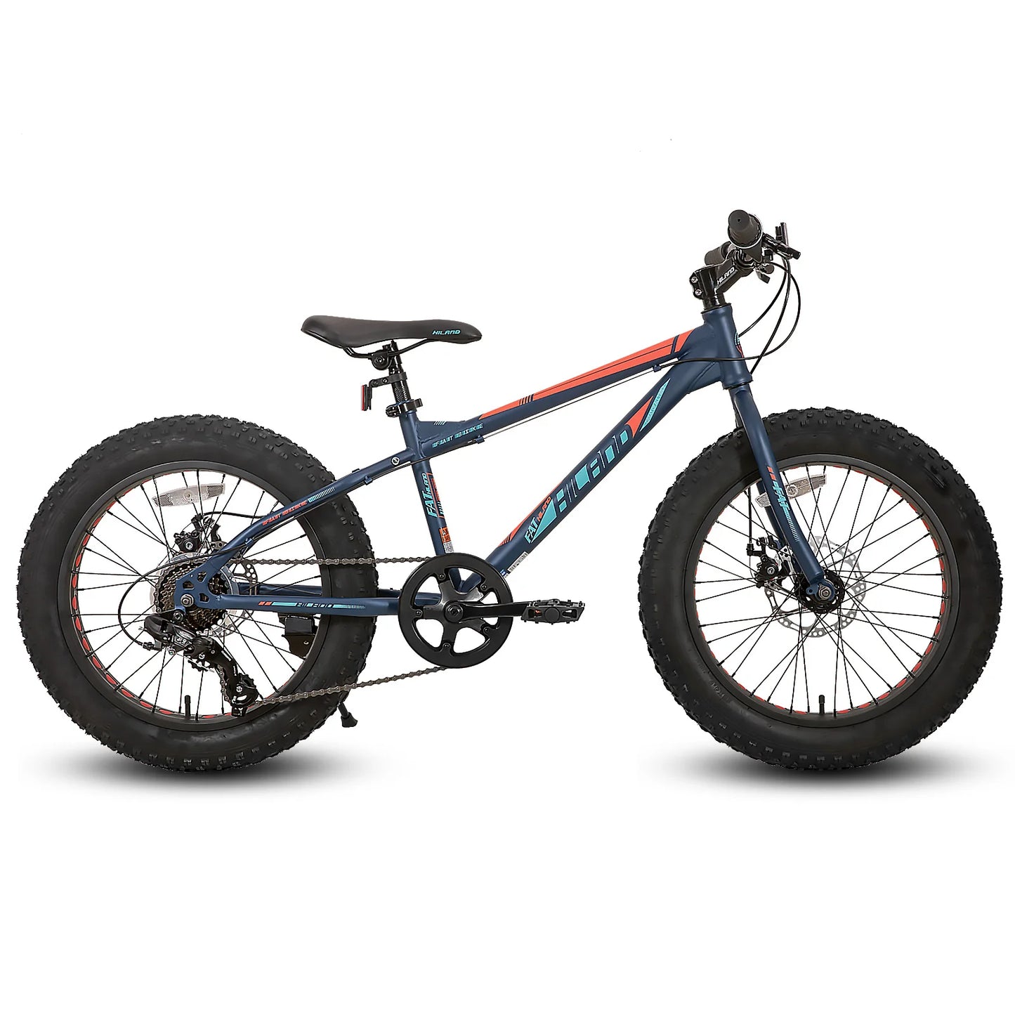 Hiland 20 Inch Kids' Bicycles Fat Tire Mountain Bike for Age 5 + Years,
