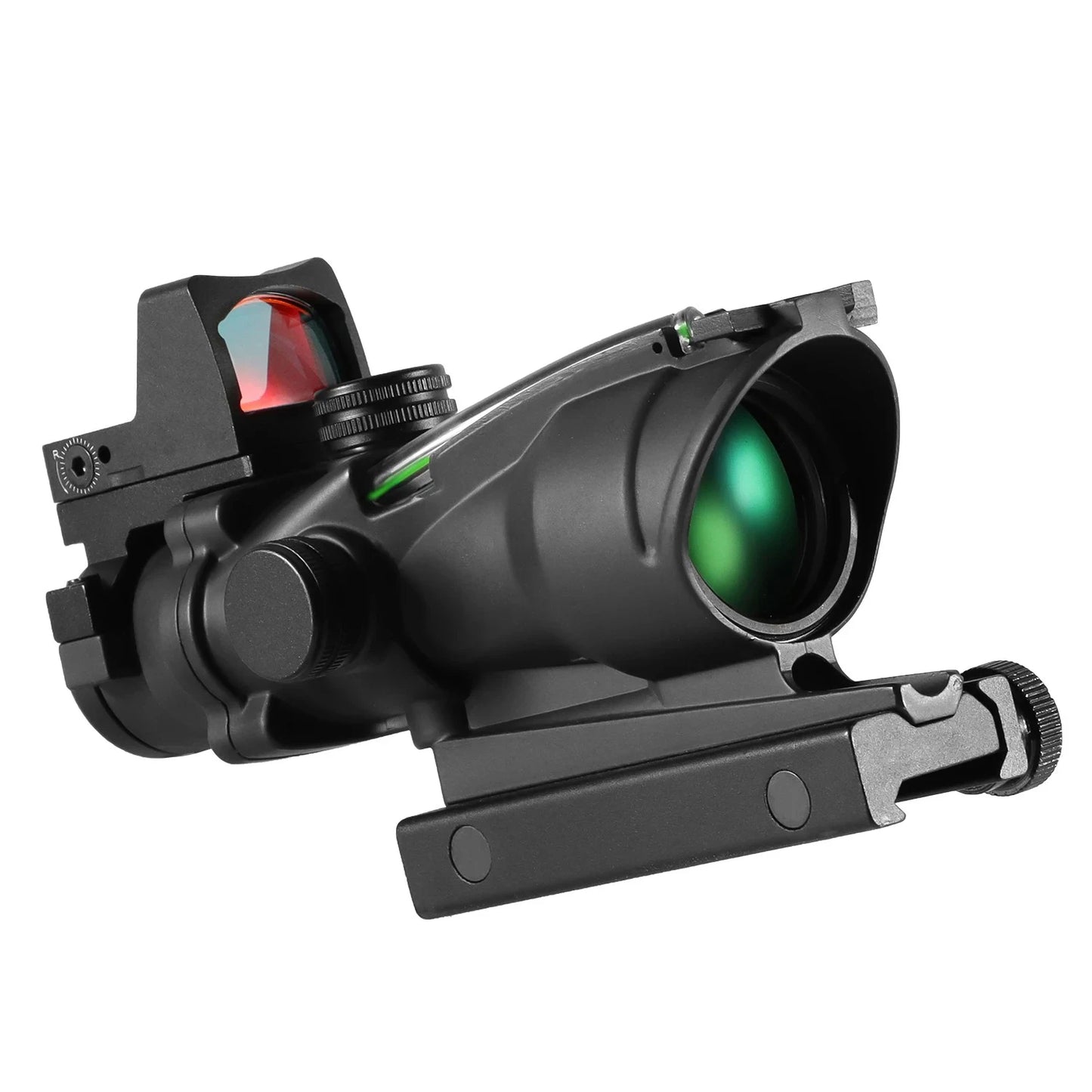 Adjustable 4x32 Red Dot 1x  4x Scope  Red Dot Tactical Scope 20mm