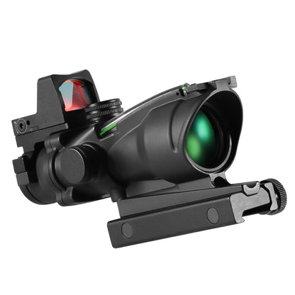Adjustable 4x32 Red Dot 1x  4x Scope  Red Dot Tactical Scope 20mm