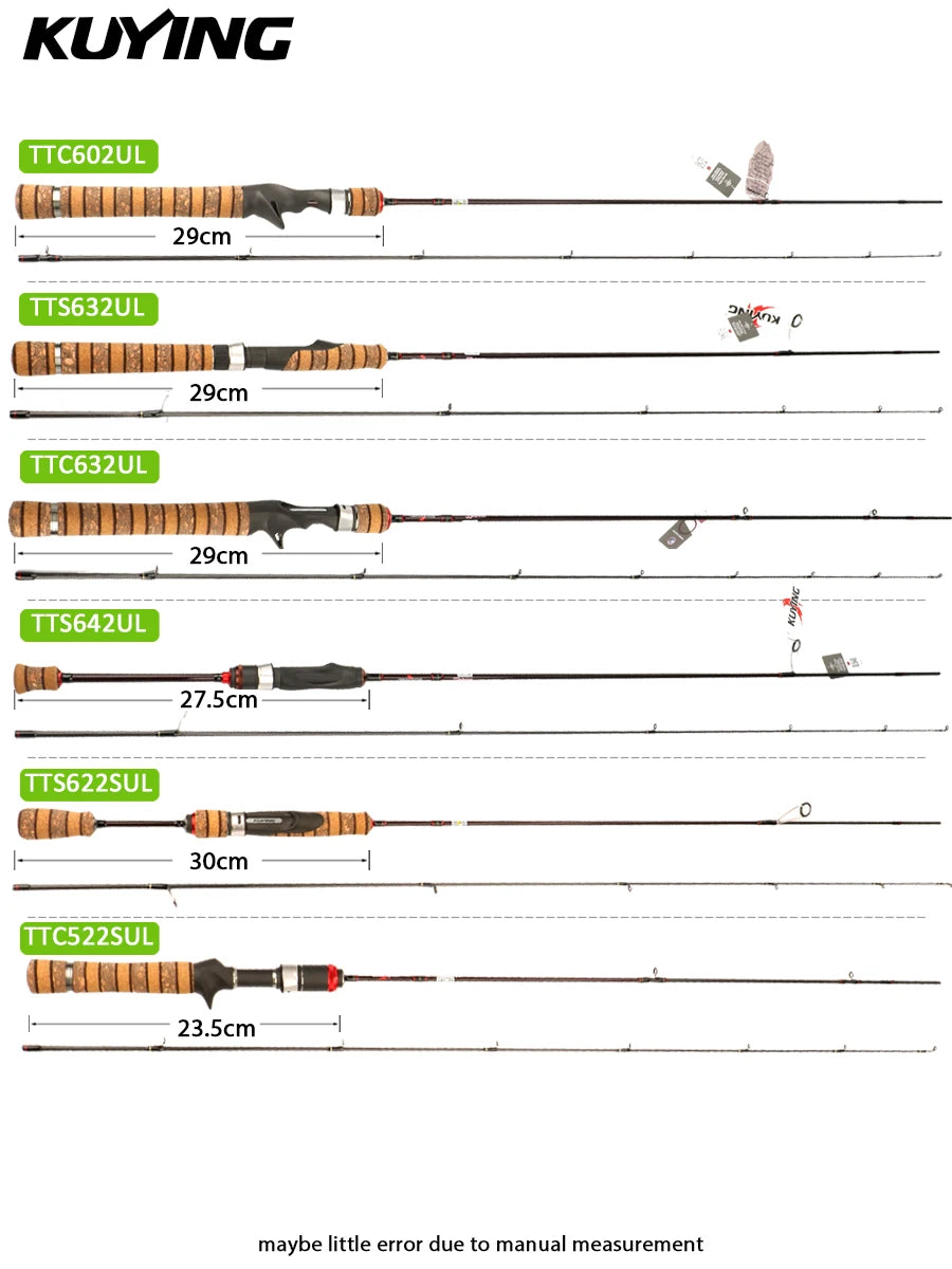 KUYING TETON Spinning Casting Rod