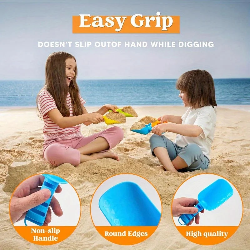 Joyfy 4 Packs Beach Sand Shovels