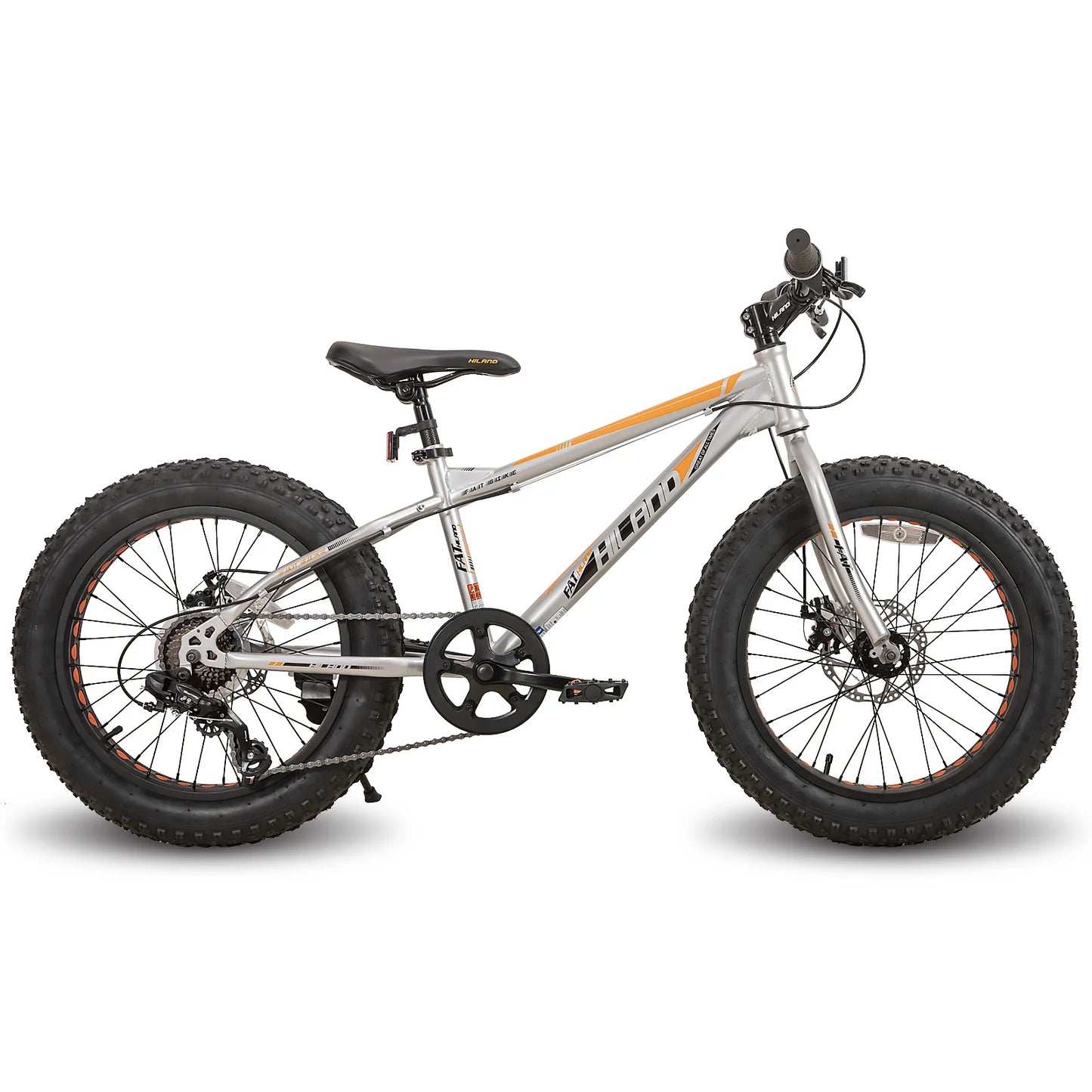 Hiland 20 Inch Kids' Bicycles Fat Tire Mountain Bike for Age 5 + Years,