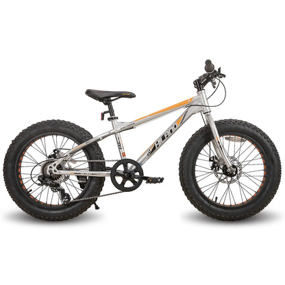 Hiland 20 Inch Kids' Bicycles Fat Tire Mountain Bike for Age 5 + Years,