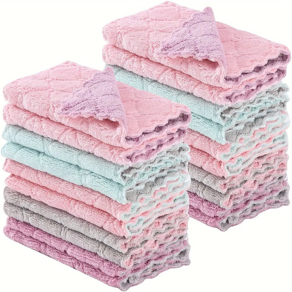 5-Pack Super Absorbent  Multi-Purpose Household Rags