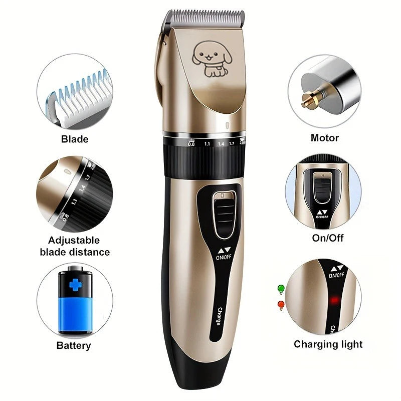 Electric Precision Clippers Perfect for Professional Grooming at Home