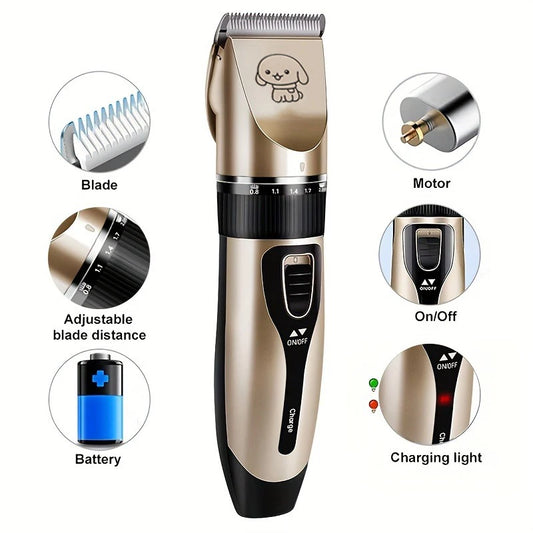 Electric Precision Clippers Perfect for Professional Grooming at Home