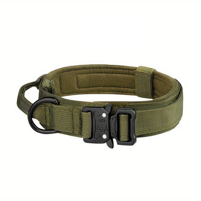 Dog Training Adjustable Tactical Collar And Leash Set