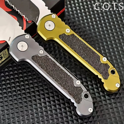 LUDT Outdoor Folding Knife Multi-functional with Safety Lock