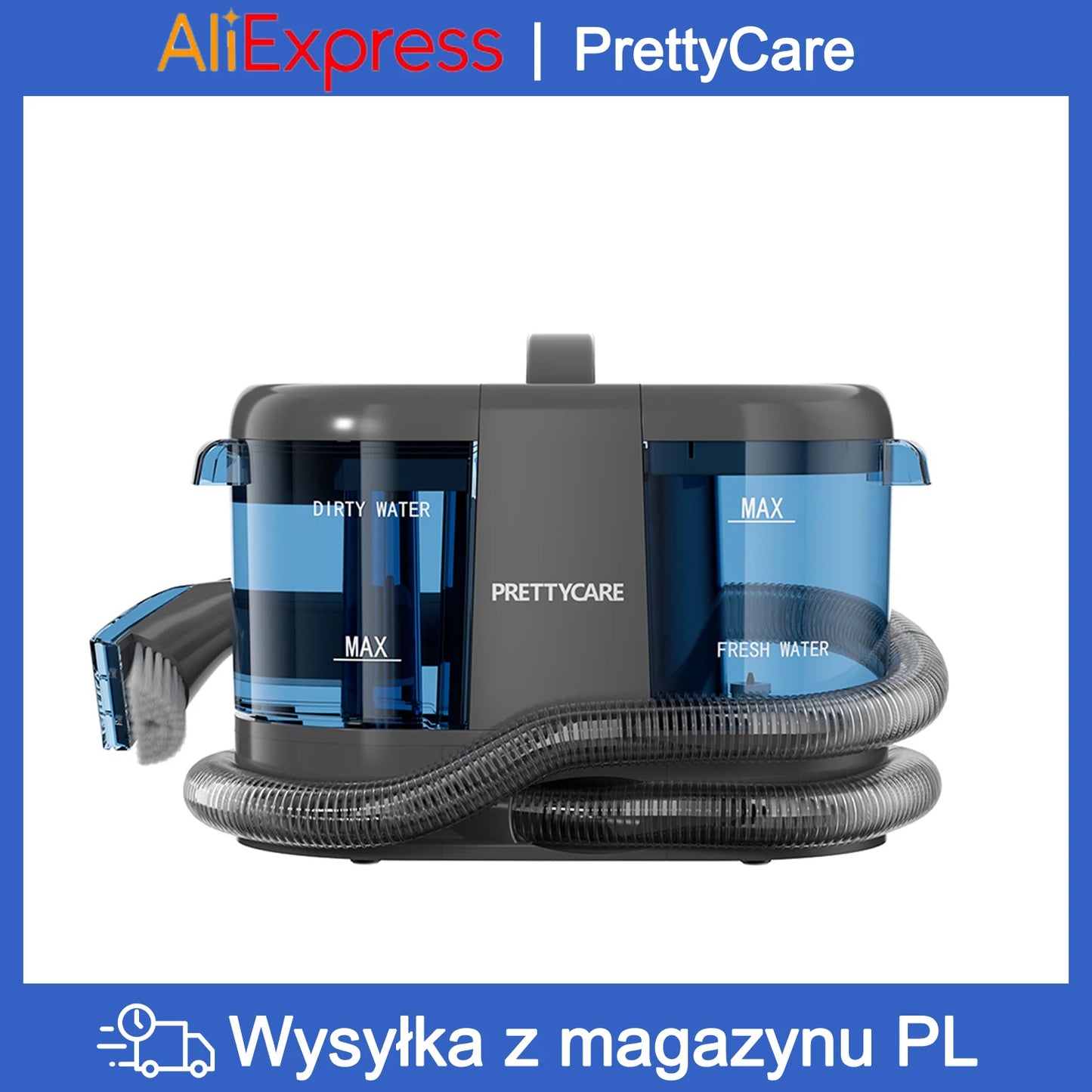 Pretty Care  Cordless Carpet & Spot Vacuum Cleaner