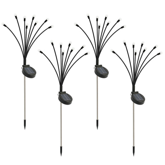 8-Head Solar Firefly Lights LED Outdoor Decorative Garden Lights