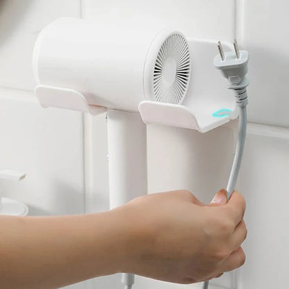 Wall Hair Dryer Holder Dryer Organizer Box