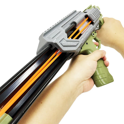 Multi functional automatic-fire trigger arrow launch slingshot