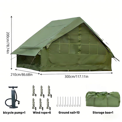 PAKICETUS Family Luxury Inflatable Tent With Skylight