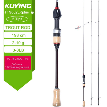 KUYING TETON Spinning Casting Rod