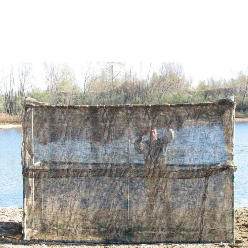 Camo Netting With See Through Fence