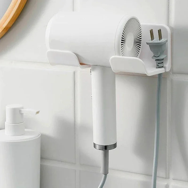 Wall Hair Dryer Holder Dryer Organizer Box