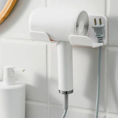 Wall Hair Dryer Holder Dryer Organizer Box