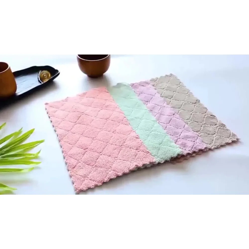 5-Pack Super Absorbent  Multi-Purpose Household Rags