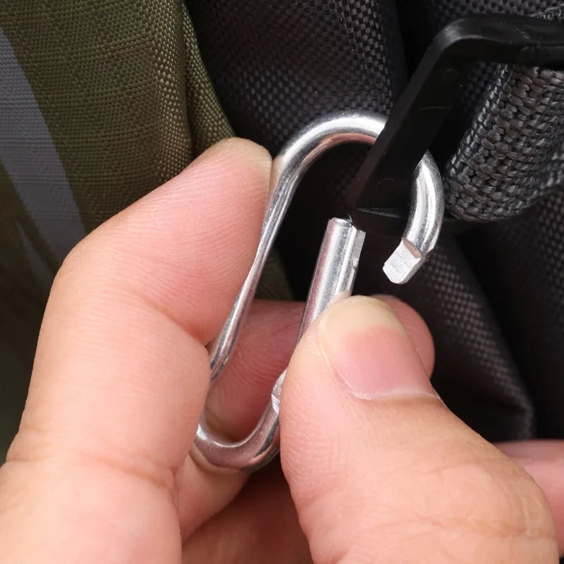 Mini Carabiner Alloy Survival Gear Camp Mountaineering Hook