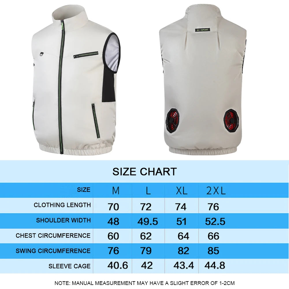 Wearable Fan Vest