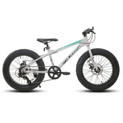 Hiland 20 Inch Kids' Bicycles Fat Tire Mountain Bike for Age 5 + Years,