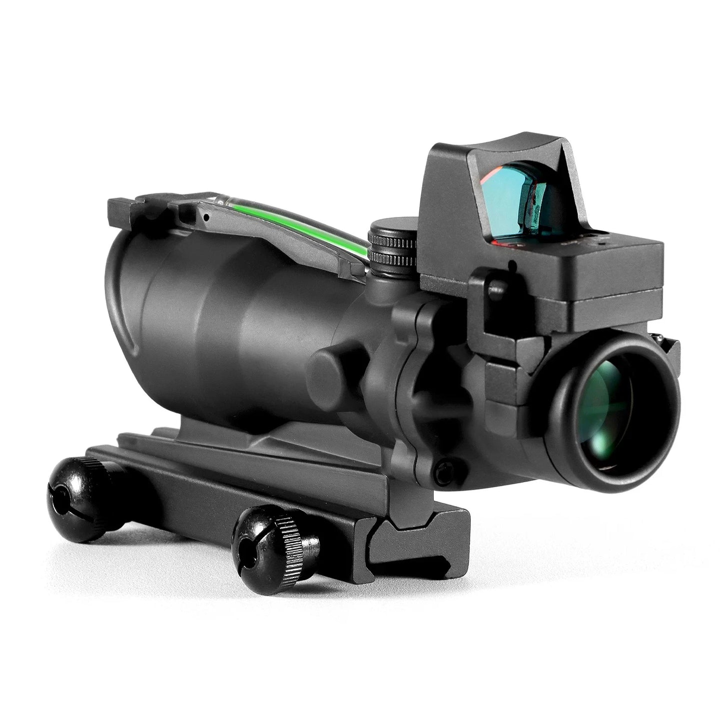 Adjustable 4x32 Red Dot 1x  4x Scope  Red Dot Tactical Scope 20mm