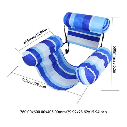 PVC Inflatable Pool Float Lounger Chair